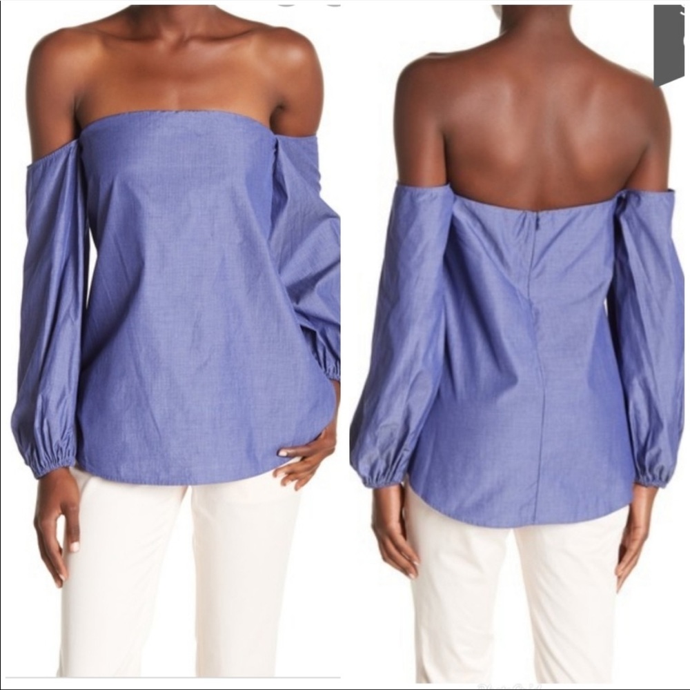 Theory Laureema Poplin Top